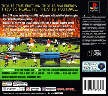 This Is Football (EU) box cover back